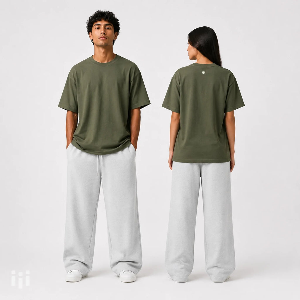 Olive - Relaxed Oversized T-Shirt