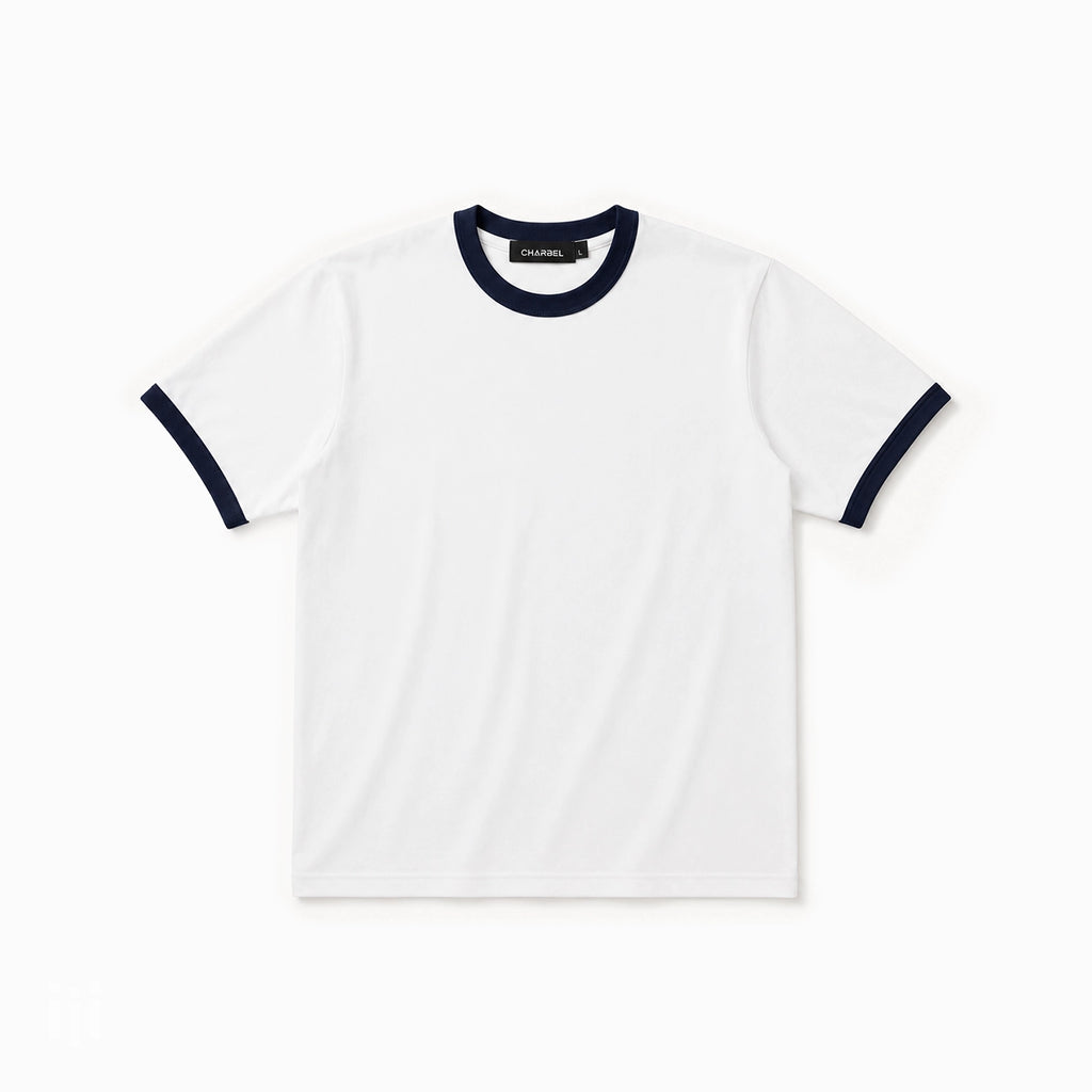 White - Regular Ringer T-Shirt