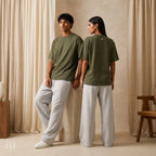 Olive - Relaxed Oversized T-Shirt
