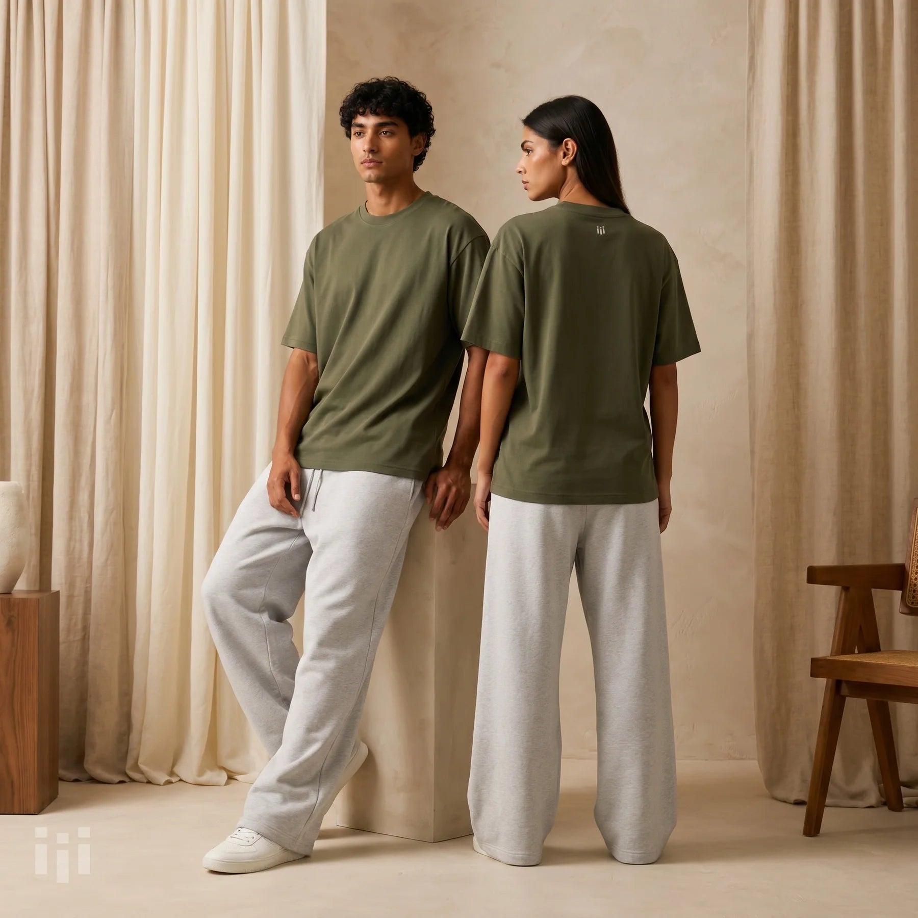 Olive - Relaxed Oversized T-Shirt