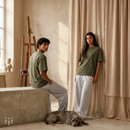Olive - Relaxed Oversized T-Shirt