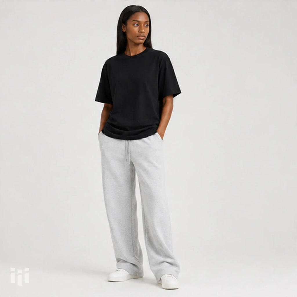 Black - Relaxed Oversized T-Shirt