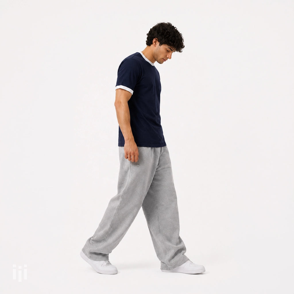 Navy - Regular Ringer T-Shirt