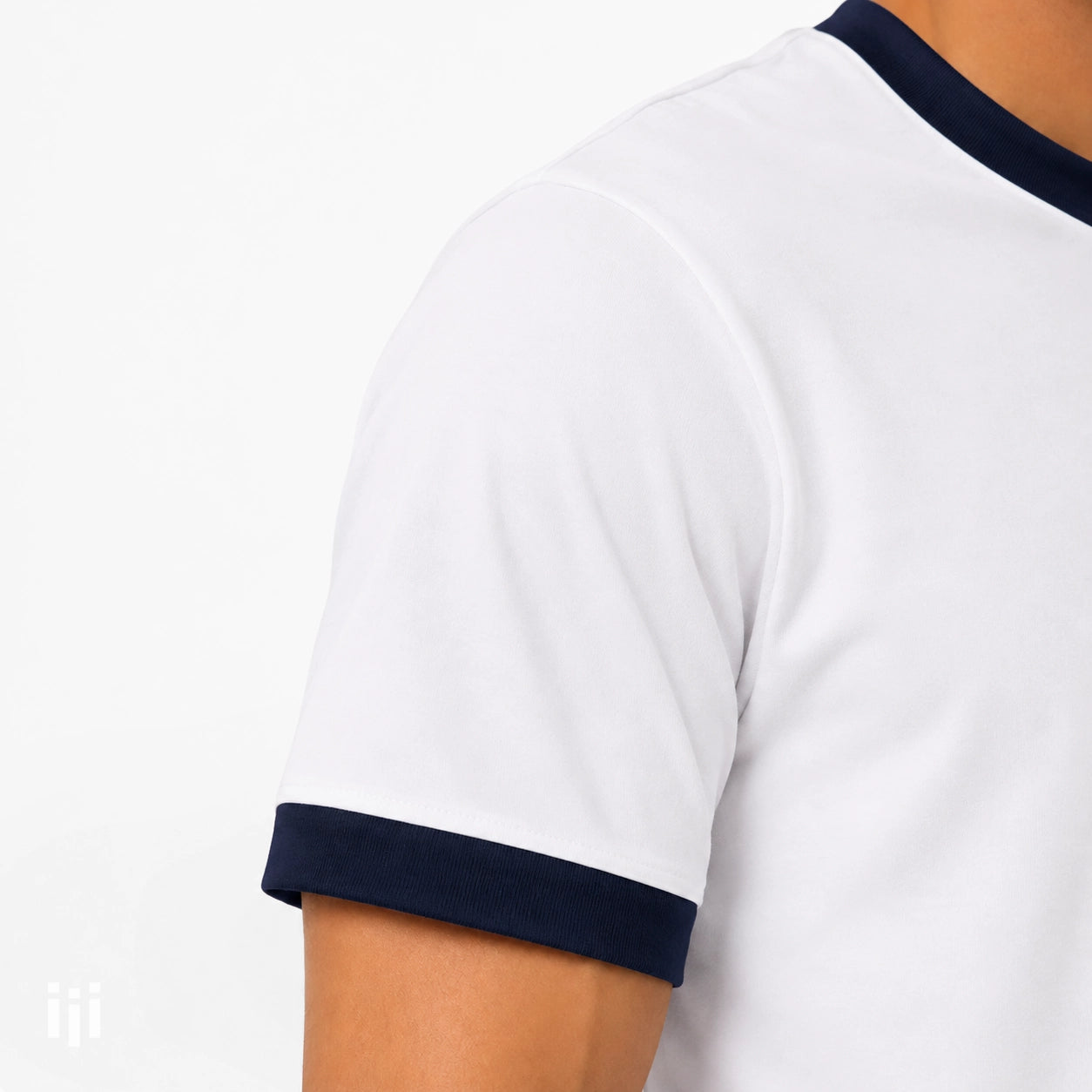 White - Regular Ringer T-Shirt