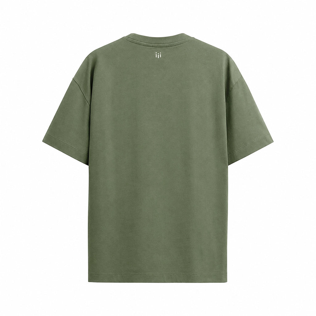 Olive - Relaxed Oversized T-Shirt