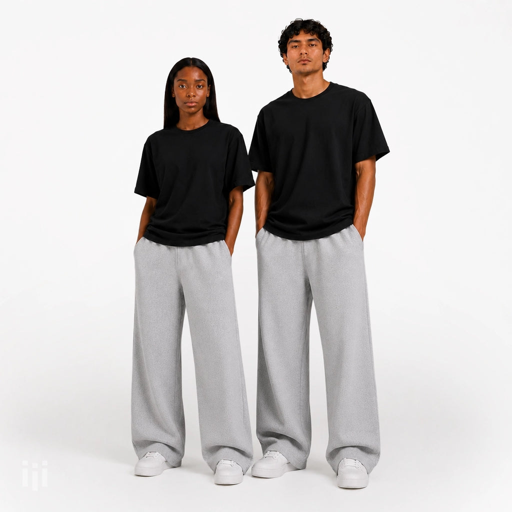 Grey - Relaxed Sweatpants