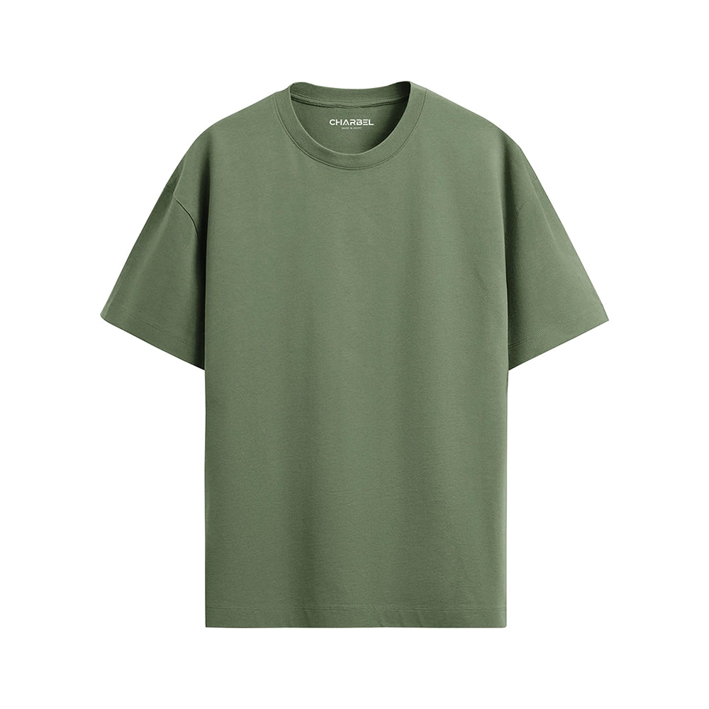 Olive - Relaxed Oversized T-Shirt