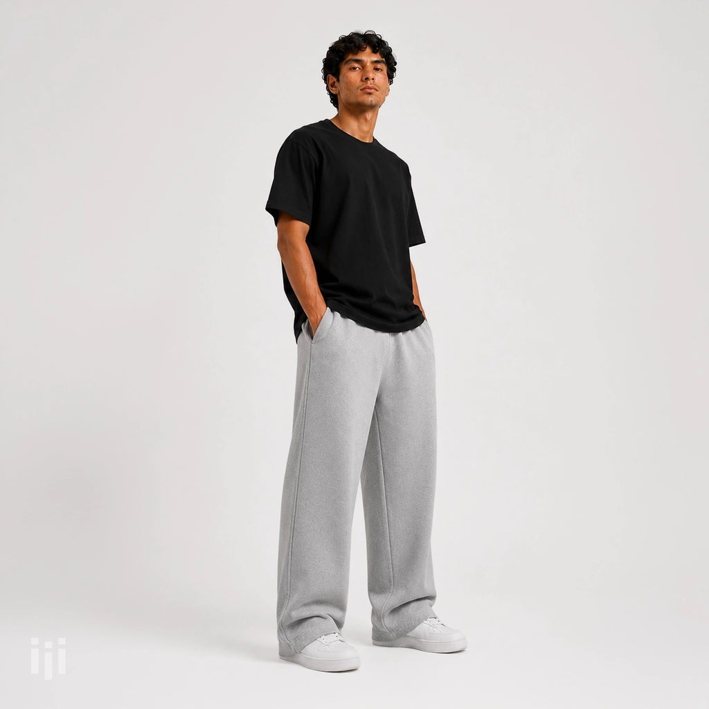 Grey - Relaxed Sweatpants