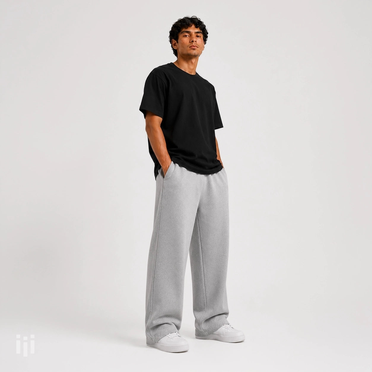 Grey - Relaxed Sweatpants