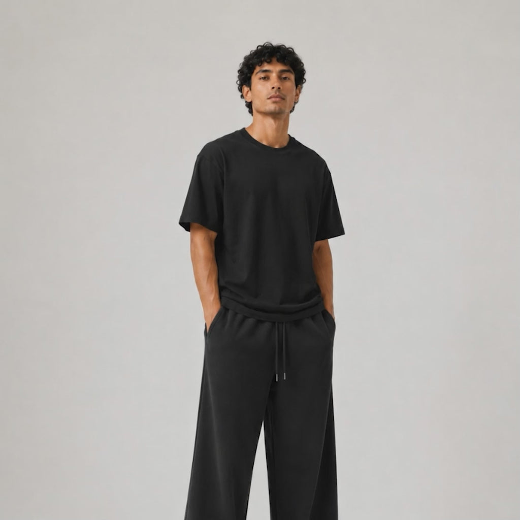 Black - Relaxed Oversized T-Shirt